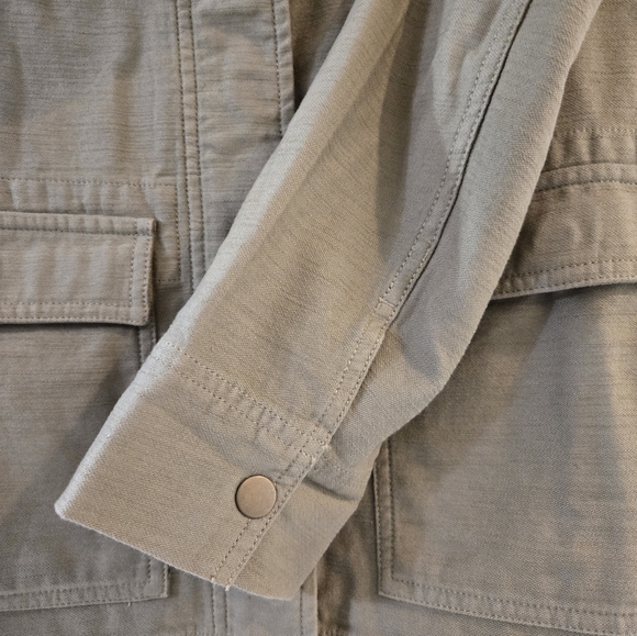 J.Crew Women Garment Dyed Military Jacket Size XXS EUC - Picture 6 of 6